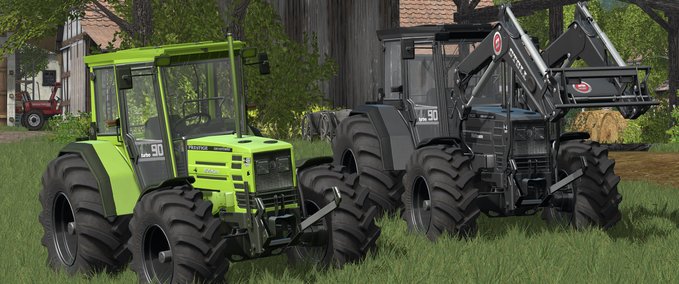 Sonstige Traktoren Huerlimann H488  mit großen Rädern Landwirtschafts Simulator mod