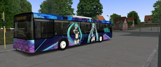 Bus Skins MAN Stadtbus NL 263 2 Türen Miku Repaint OMSI 2 mod