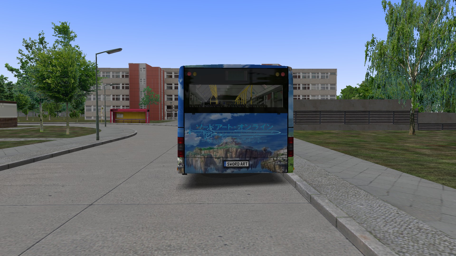 MAN Citybus NL 263 2 door Sword Art Online repaint - Thumbnail 1