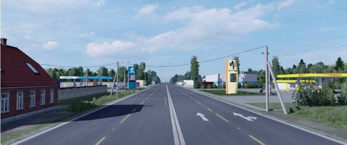 Maps Karte "Die Straßen Russlands" [1.30.X] Eurotruck Simulator mod