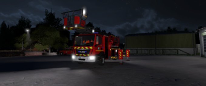 Feuerwehr Man TGM EPSA Metz Landwirtschafts Simulator mod