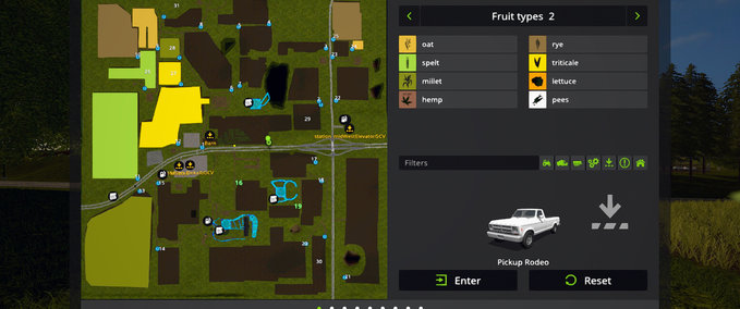 Maps Fox Cities Landwirtschafts Simulator mod