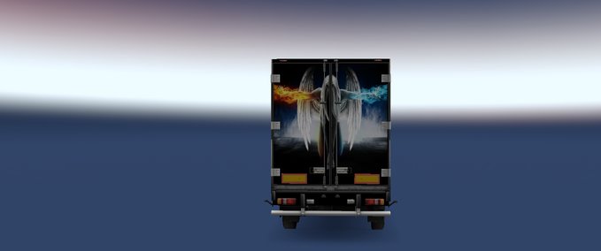 Trailer Fire&Ice Women Eurotruck Simulator mod