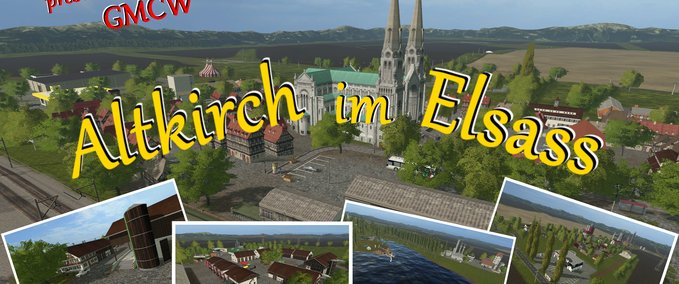 4fach Maps Altkirch im Elsass Landwirtschafts Simulator mod