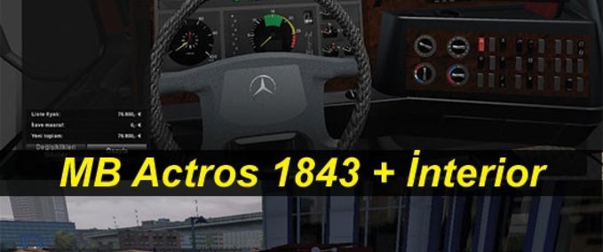 Mercedes Mercedes Benz 1843 [1.30.x] Eurotruck Simulator mod
