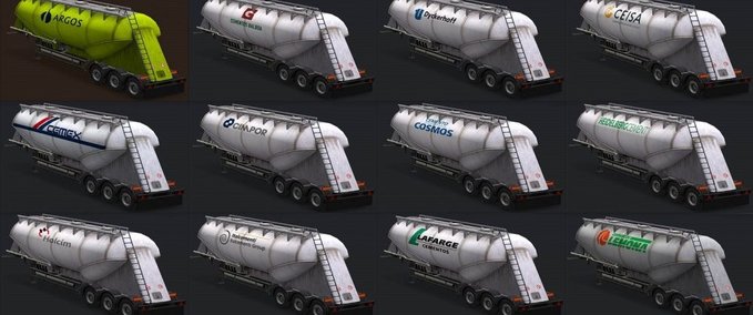 Trailer Zement Tanker [1.30.x] Eurotruck Simulator mod