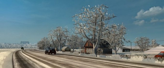 Sonstige Exklusiver Winter Mod von MarcMods [1.30.x] Eurotruck Simulator mod