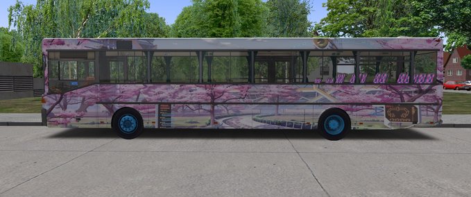 Bus Skins MB O405 "Cherrytree City" Repaint OMSI 2 mod