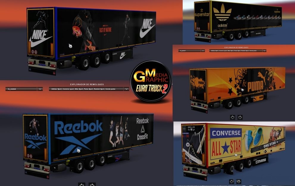 Trailers Package TZ Schmitz S.KO international by MG [1.30.x] - Thumbnail 1
