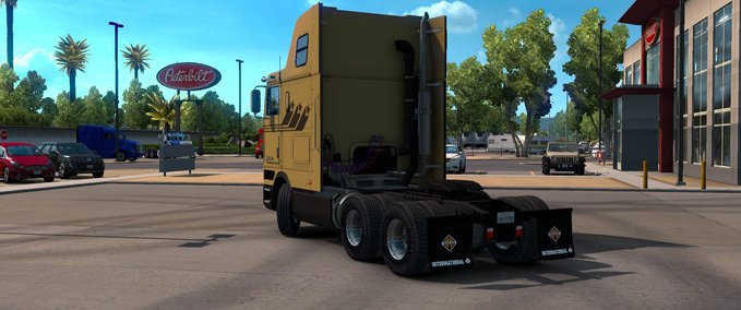 Trucks INTERNATIONAL 9800 + Templates (1.30.X) American Truck Simulator mod