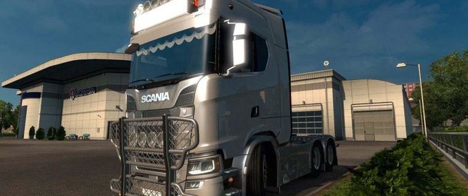Sonstige Front Bullbar für Scania Next Gen Eurotruck Simulator mod