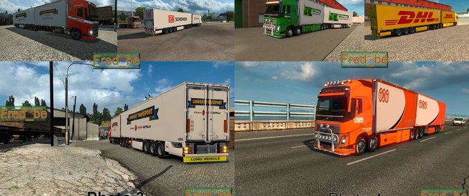 Volvo Volvo FH 2012 Tandem Paket (25 meters) [1.30.x] Eurotruck Simulator mod