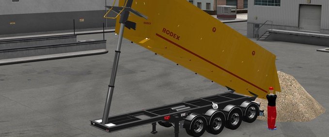 Trailer Anhänger Bodex Tipper von Skaw (1.30.x) Eurotruck Simulator mod