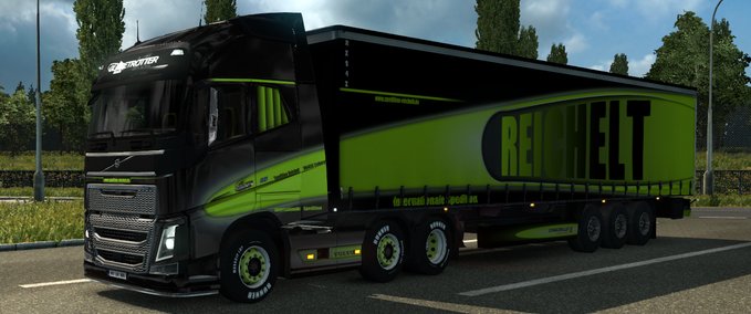 Skins Trailer/Truck Reichel-Skin Eurotruck Simulator mod