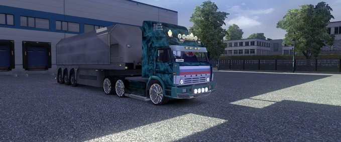 Sonstige KAMAZ 54115 TURBO V8 [1.30.X] Eurotruck Simulator mod