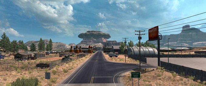 Radiator Springs map add-on by ETS2-User Mod Image