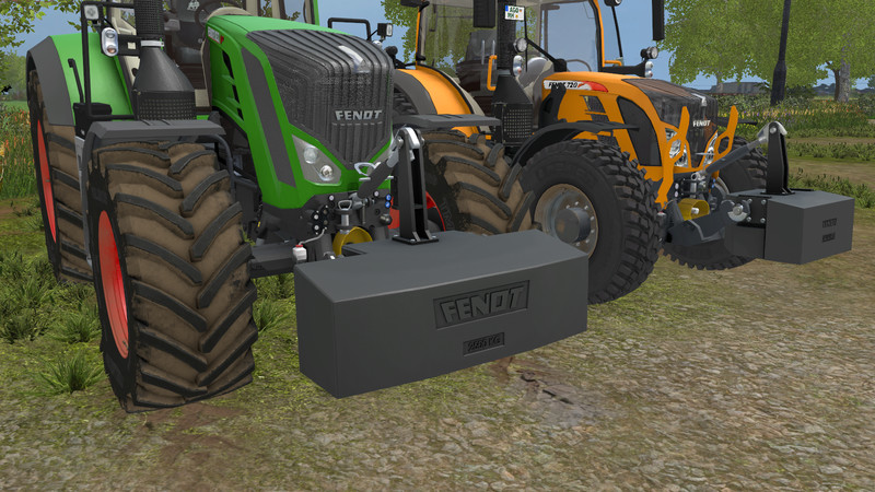 Ls Fendt Weights Pack V Gewichte Mod F R Landwirtschafts