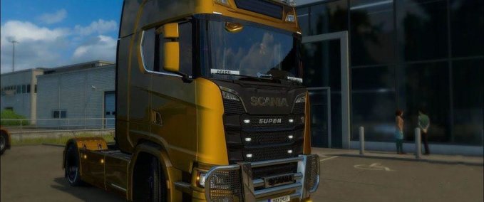Scania Überarbeiteter Motor und Sound für den Scania Next Gen [1.30.x] Eurotruck Simulator mod