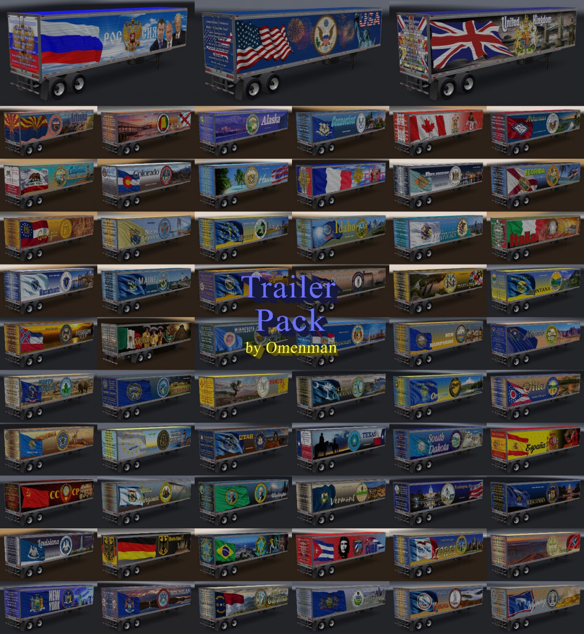 Trailer Package Geographic v1.0 [1.30.x]