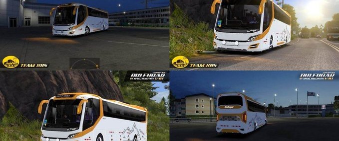 Sonstige Indischer Bus Dulfuqar v0.1 [1.30.x] Eurotruck Simulator mod