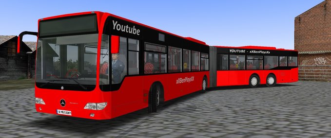 Bus Skins MB O530 facelift capacity - mein  Youtube repaint  OMSI 2 mod