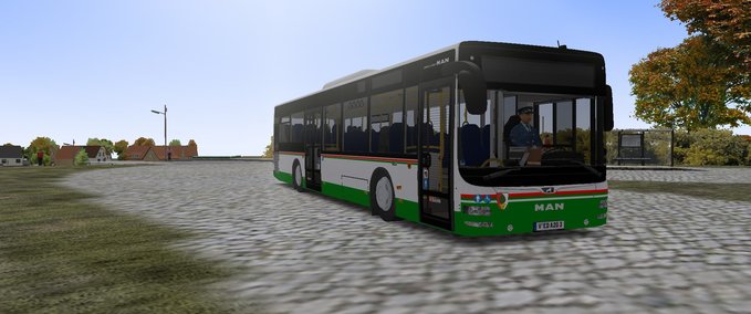 Bus Skins Man Lion's City A20 - Augsburg Repaint OMSI 2 mod