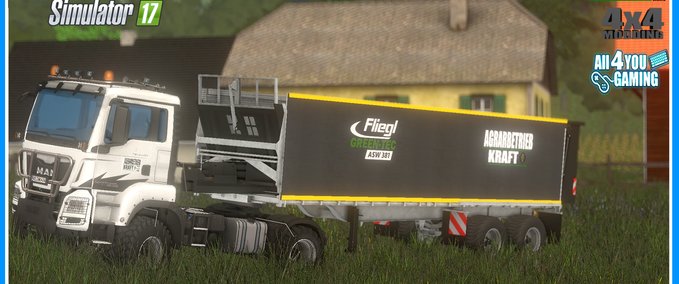 Auflieger Fliegl ASW  Landwirtschafts Simulator mod