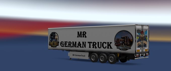 Skins Mr GermanTruck Trailerskin Eurotruck Simulator mod