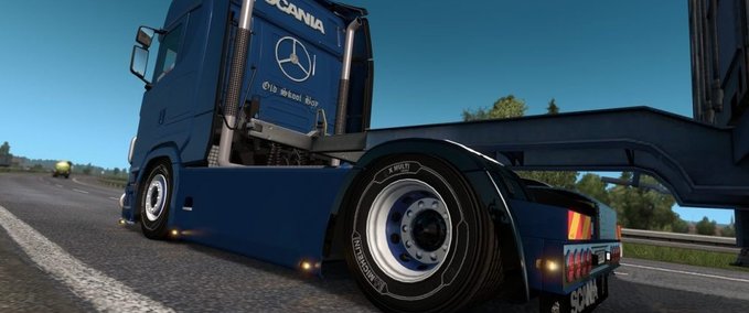 Scania Back Exhaust für Scania S Eurotruck Simulator mod