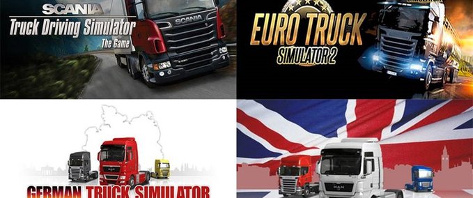 Sonstige Main Screen Themes Modern Eurotruck Simulator mod