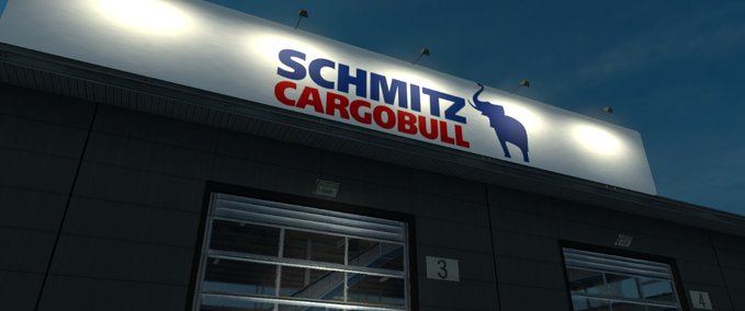 Sonstige Schmitz Cargobull Garage Dartboard Eurotruck Simulator mod