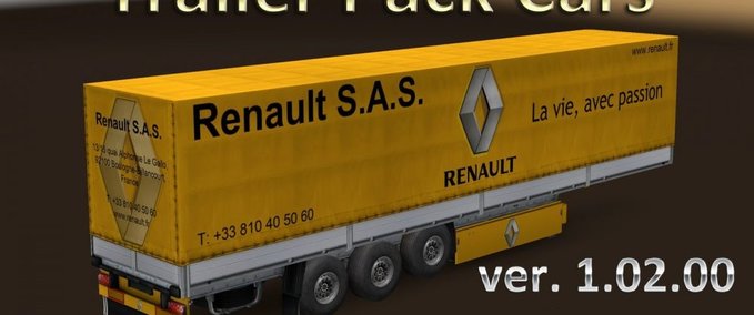 Trailer Anhängerpaket "Fahrzeughersteller" [1.30.x] Eurotruck Simulator mod