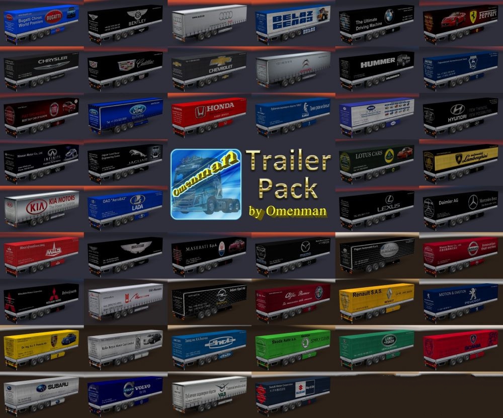 Trailer Package "Cars" v.1.02.00 [1.30.x] - Thumbnail 1