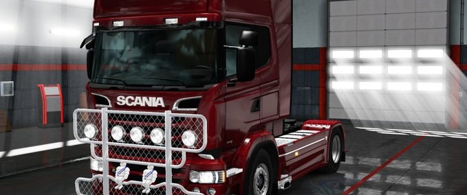 Sonstige Wrecker Bullbar für Scania RJL [1.30.x]  Eurotruck Simulator mod