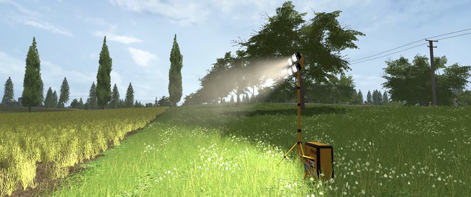 Placeable Objects Field and forest spotlights Placeable Farming Simulator mod