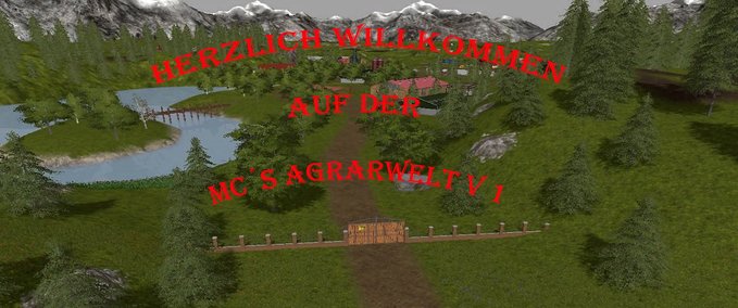 4fach Maps Mc´s Agrarwelt Landwirtschafts Simulator mod