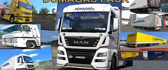Sonstige Dumagas Paket (1.30.x) Eurotruck Simulator mod