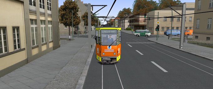 Bus Skins Tatra_KT4D_Repaint_Fahrschule OMSI 2 mod