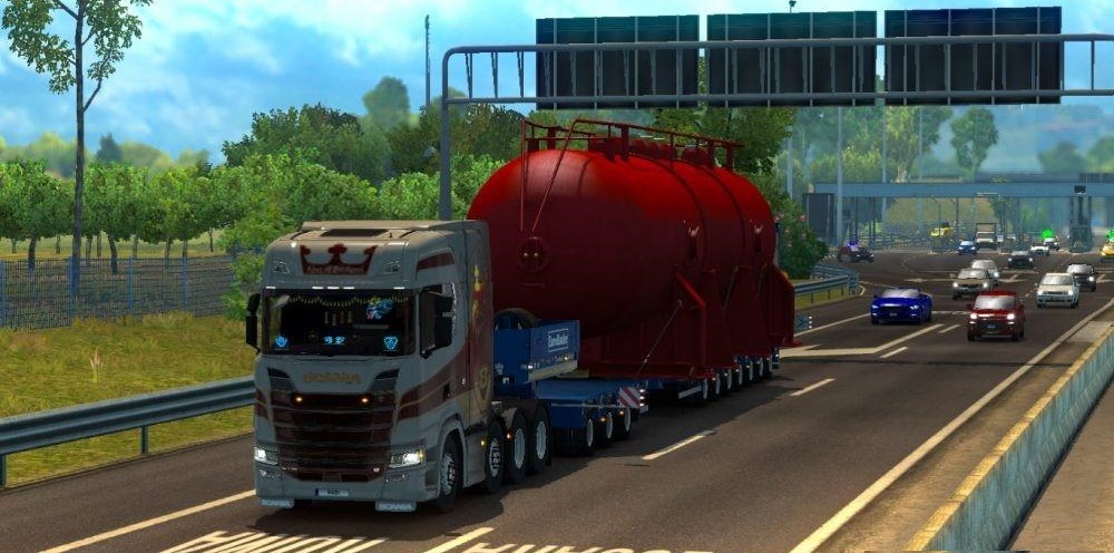 100 Tons Trailer for Special Transport [1.31.x] - Thumbnail 1