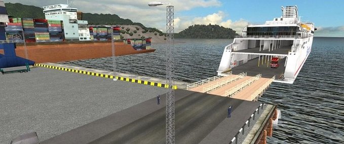 Sonstige Fährverbindung Southern Region 7.0.0 nach Romania Extended 1.3 EV Eurotruck Simulator mod