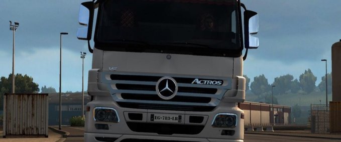 Mercedes Actros MP3 8×4 Benne [1.31.x] Eurotruck Simulator mod