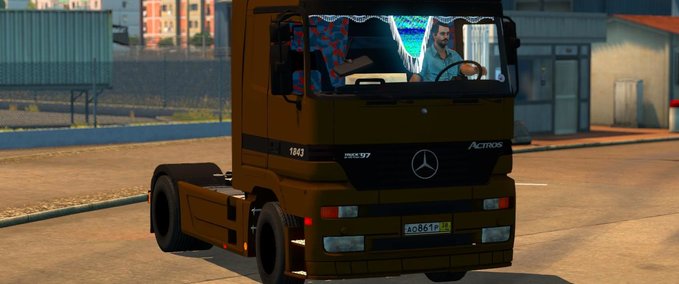 Mercedes MERCEDES 1843 v3.0 [1.30 - 1.31] Eurotruck Simulator mod