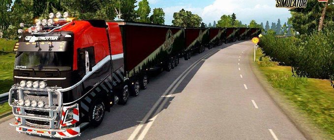 Trailer Road Trains Anhänger [1.31.x] Eurotruck Simulator mod