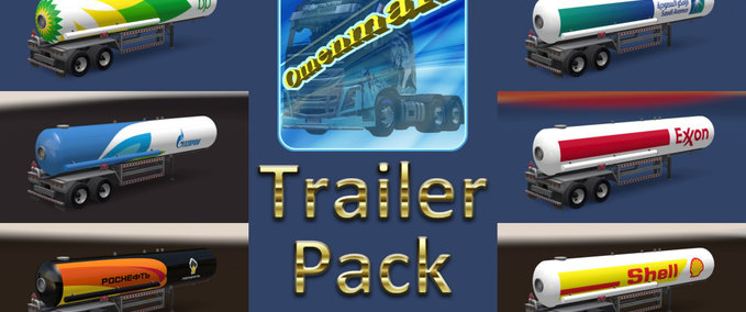 Trailer Anhängerpaket "Treibstoff" [1.31.x] American Truck Simulator mod