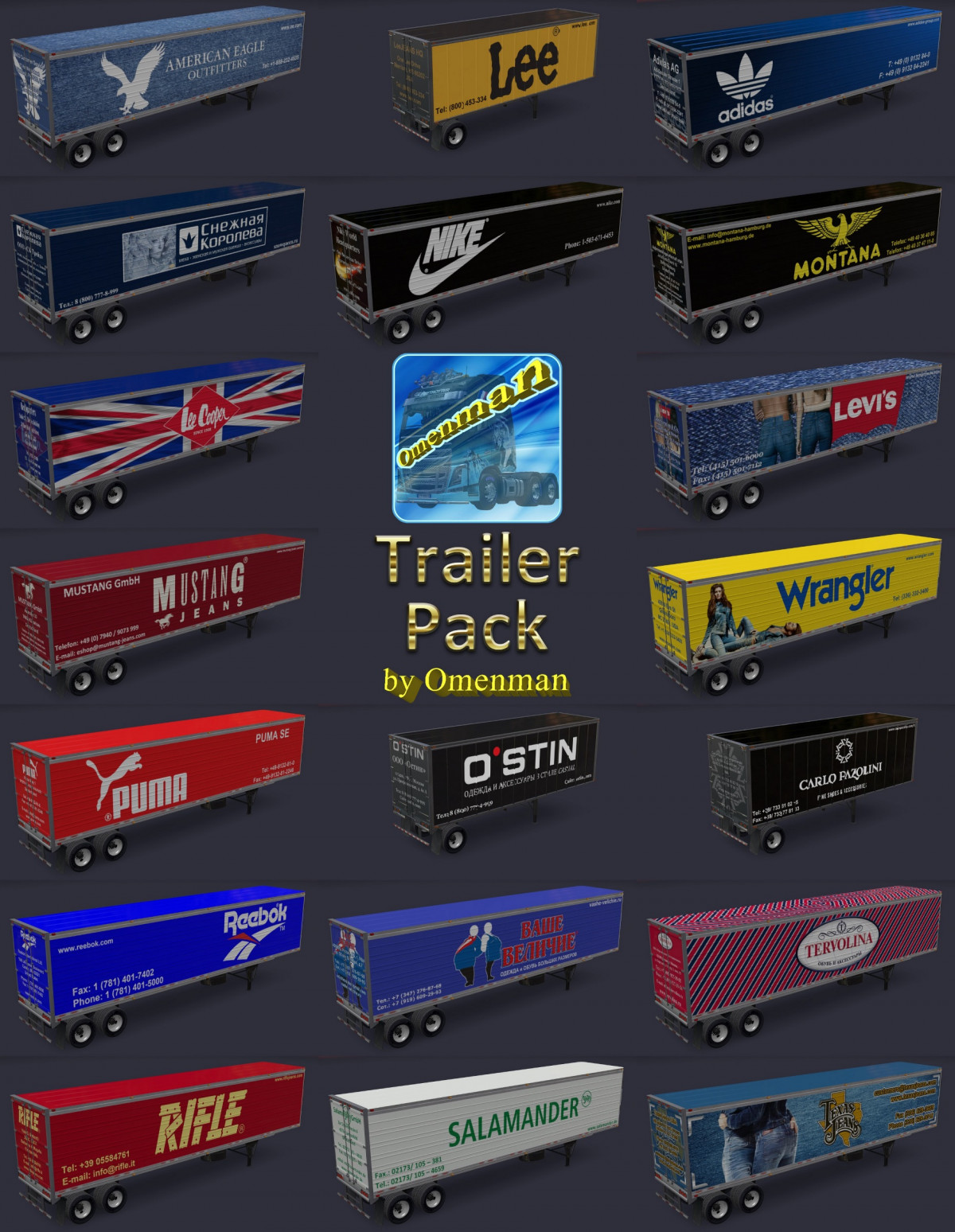 Trailer Package "Clothing" v1.02.00 [1.31.x]
