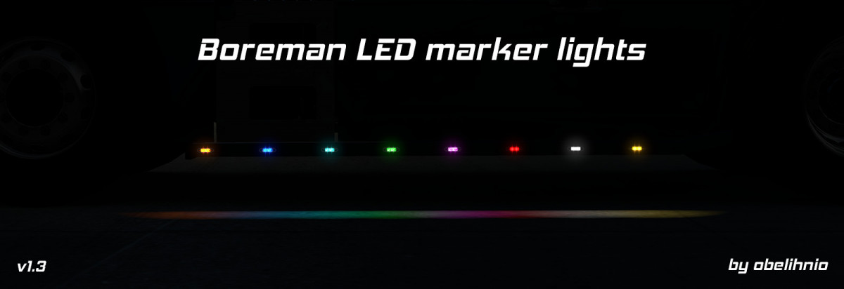BOREMAN LED MARKER LIGHTS V1.12 [1.30.X] thumbnail 4