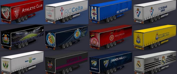 Trailer Anhängerpaket "Primera Division" [1.31.x] Eurotruck Simulator mod