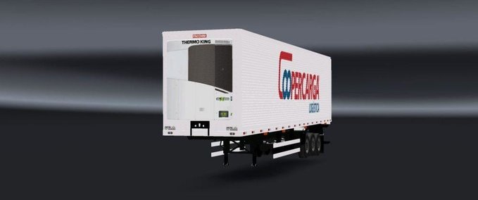 Trailer Amerikanisches Anhängerpaket [1.31.x] Eurotruck Simulator mod