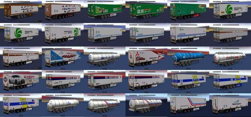 Trailer Package of Japanese Companies v1.0 [1.31.x] - Thumbnail 1