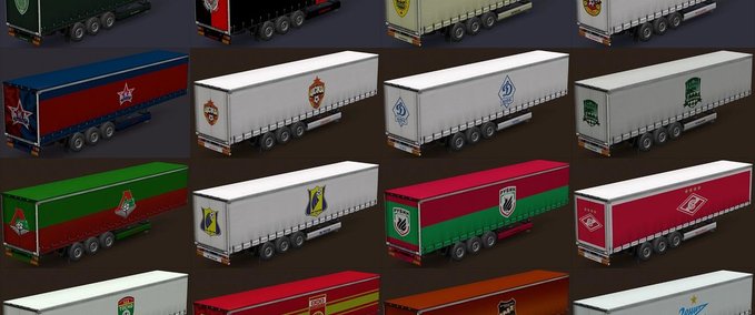 Trailer Anhängerpaket "Premjer-Liga (RU)" [1.31.x] Eurotruck Simulator mod